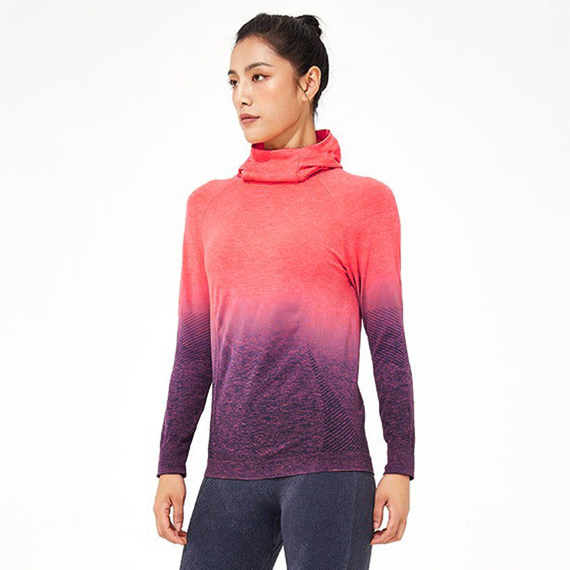 【清仓】UTO悠途运动连帽衫女户外跑步登山速干长袖马拉松排汗T恤,淘宝优惠券,粉丝福利购,淘宝优惠卷