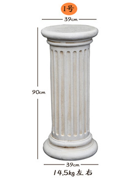 欧式花盆罗马柱摆件婚庆婚礼道具柱子底座复古花园庭院阳台装饰