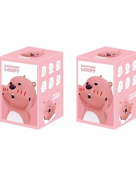 可爱露比loopy汽车摆件车内装饰品中控台摆件小海狸车载玩偶公仔