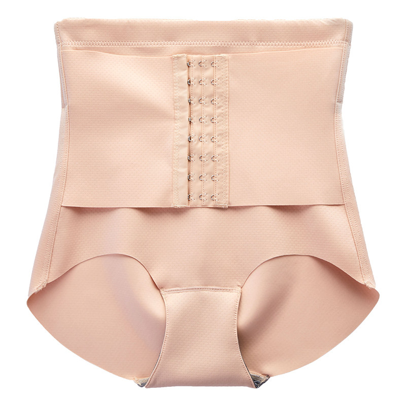 高腰收小肚子强力中腰产后女收腹裤 rainwaves塑身美体裤