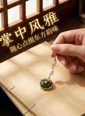 新中式古风压襟汉服旗袍龙虾扣