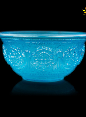 琉璃供碗贡碗佛前供水杯斋菜碗