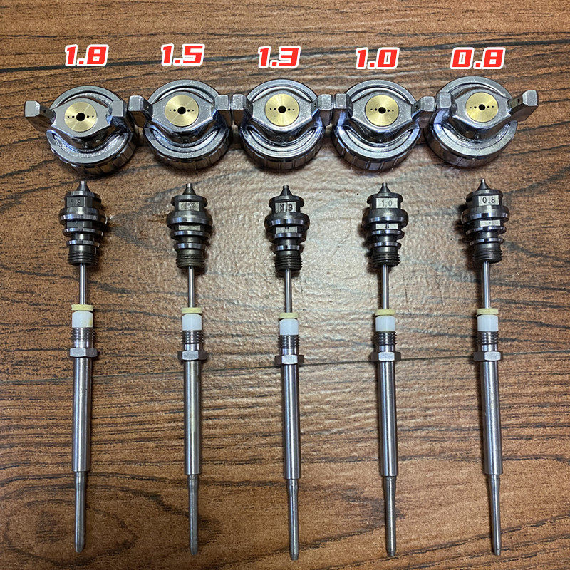 通用W-71喷枪配件W77针嘴雾化帽迫紧喷幅空气油量调节钮可配岩田,淘宝优惠券,粉丝福利购,淘宝优惠卷