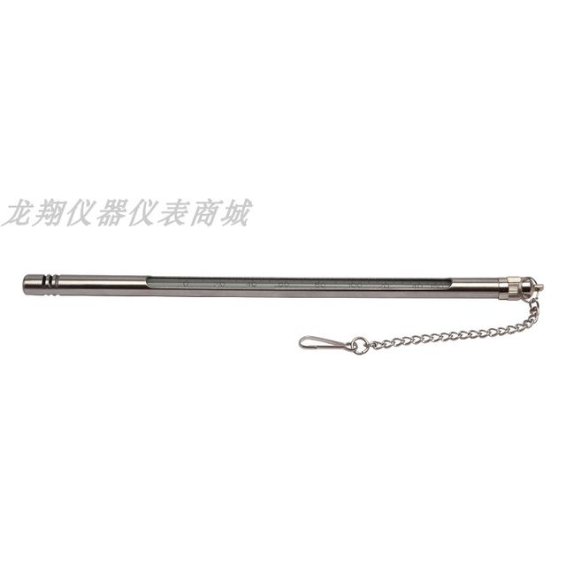 0 Thermometer Metal Glass Rod Red Water Industrial Experiment