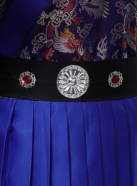 汉服腰带真皮腰封男女士古装皮带
