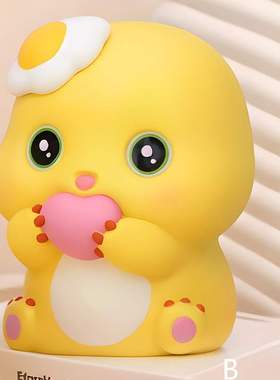 新款奶芙龙窜钱罐卡通可爱嘟嘟龙储蓄罐搪胶防摔耐用摆件儿童礼品