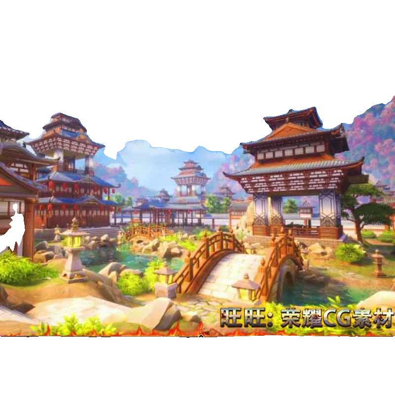 UE4虚幻5梦幻亚洲宫殿园林 Fantasy Asian Palace Asset Pack - 图0