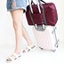 Du lịch xách tay gấp túi tote nhẹ quần áo lưu trữ túi vai túi công suất lớn túi chờ có thể được thiết lập hành lý - Túi du lịch balo nam du lịch Túi du lịch