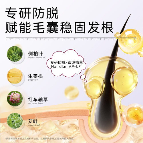 黛丝恩Moist Diane致美防脱控油丰盈洗发水护发素套装男士女 - 图1