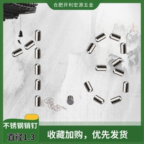 PCB positioning PIN direct stainless steel cylindrical nail rolling pin roll pin diameter 1 3mm 5mm 5mm and 10 pack price