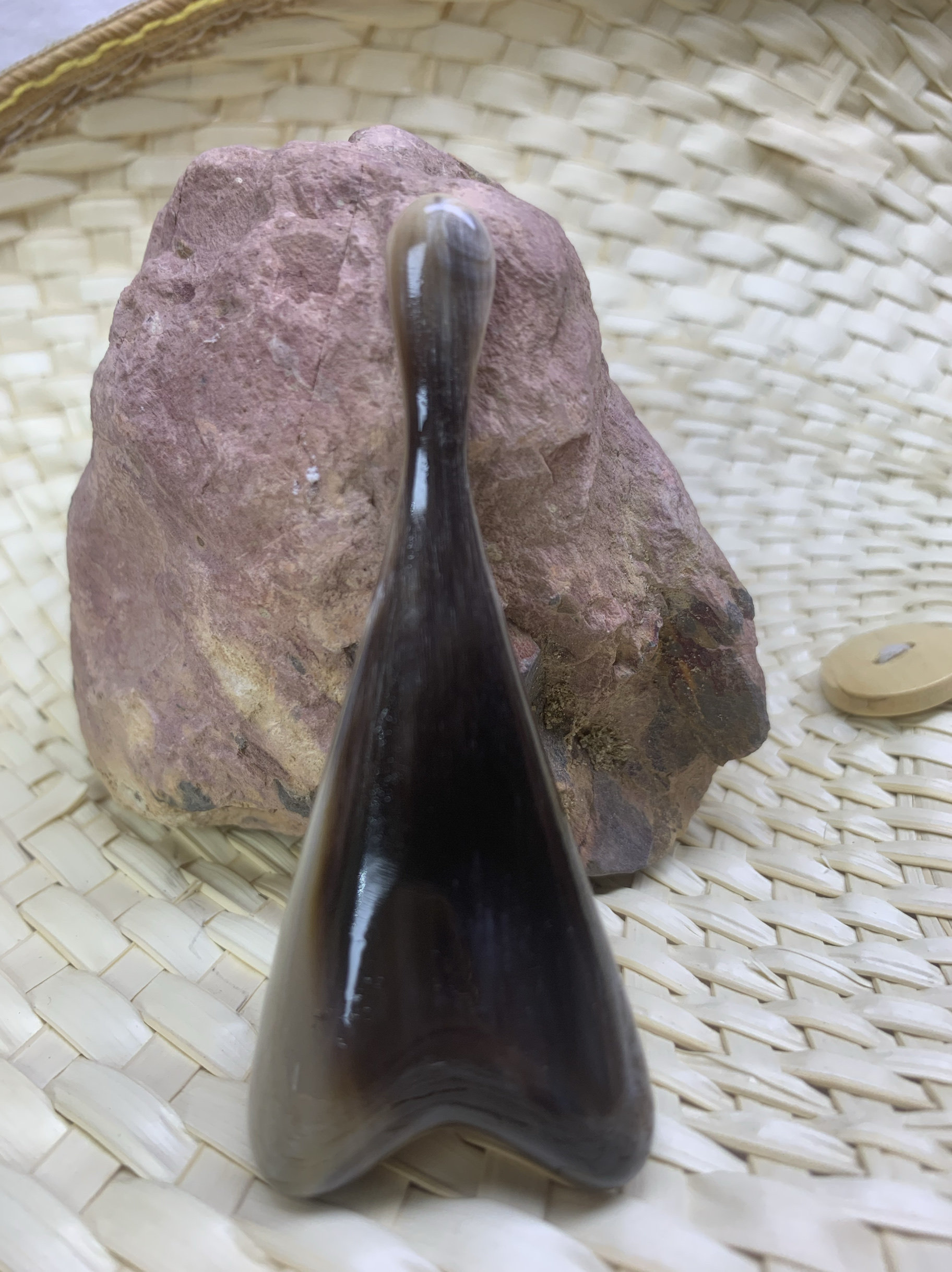 天然黄牛角按摩器拨筋棒美容棒导入面霜通用点穴颈面部经络疏通,淘宝优惠券,粉丝福利购,淘宝优惠卷