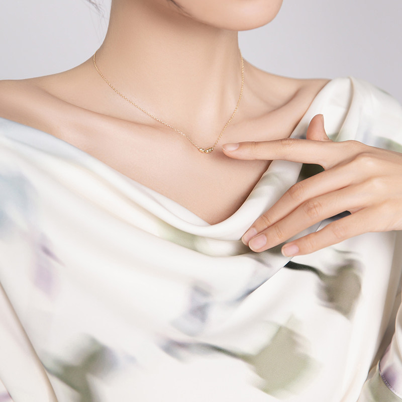 设计感极简2022年新款女纯银项链 giugiu项链