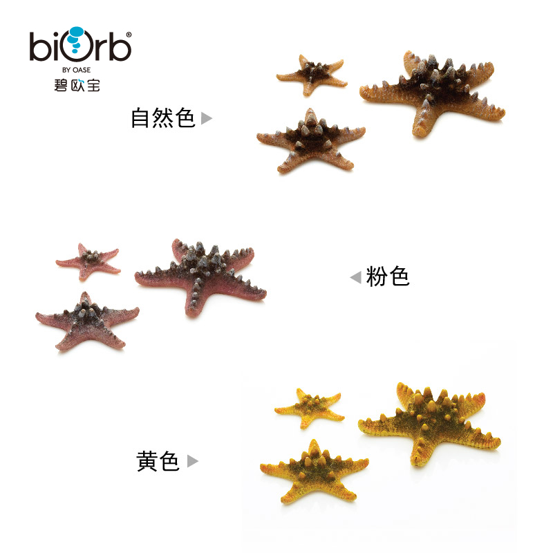 碧欧宝biorb英国鱼缸水族箱自然装饰品 海星仿真造景客厅鱼缸布景 - 图1