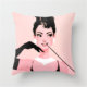 Ins pink girl bright geometric Nordic pillow case cushion simple modern model room living room sofa cushion