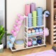 Fitness equipment yoga mat storage basket basketball dumbbell rack