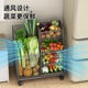 Kitchen rack multifunctional fruit and vegetable storage rack
