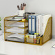 A4 desktop storage box metal folder
