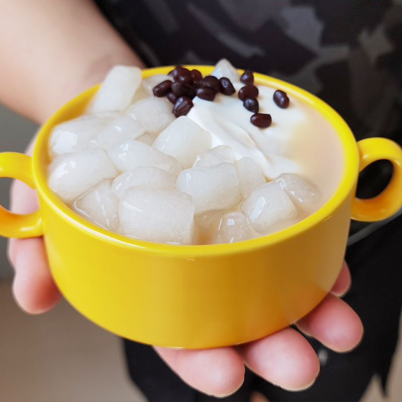 纯手工阿达子成品qq果亚达子四果汤烧仙草芋圆奶茶无添加商用材料 - 图0