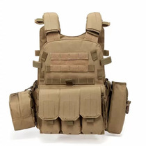 Plug-in-board 6094 Tactical vest Tactical waistcoat outdoor live-action CS training versatile equipment light weight armor