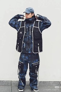 Burton astronaut starry sky ski suit 2024 autumn and winter new style in stock! full size! price and size consultation