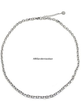 王一博同款街舞贝壳珠钛钢项链