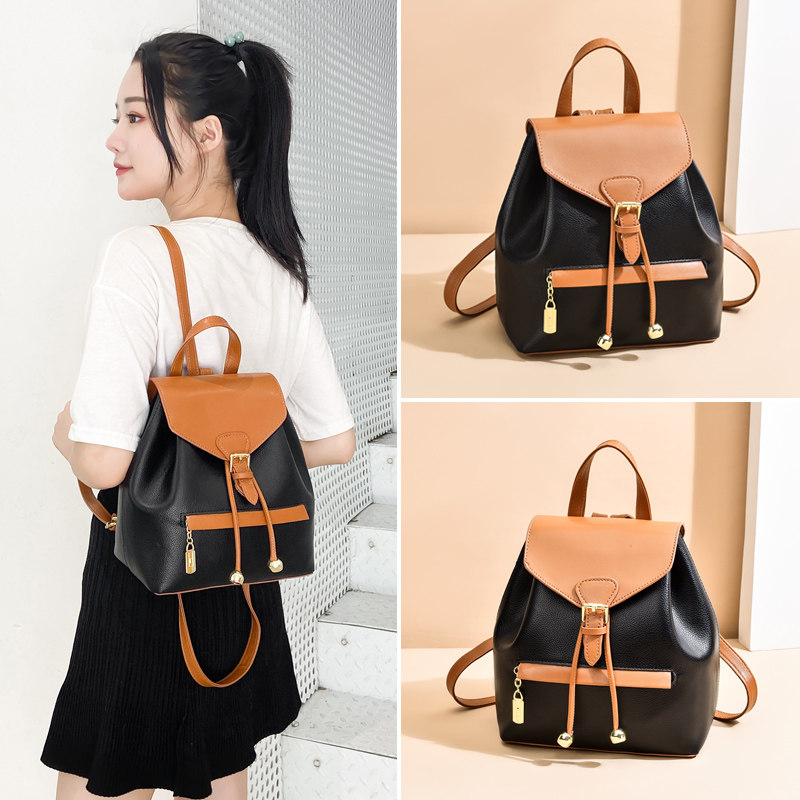 秋冬高级感2021新款时尚潮流双肩包 欧帝驰双肩背包