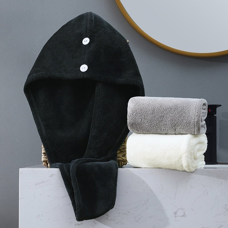 珊瑚绒干发帽亚马逊跨境欧美吸水速干包头巾干发巾浴帽,淘宝优惠券,粉丝福利购,淘宝优惠卷