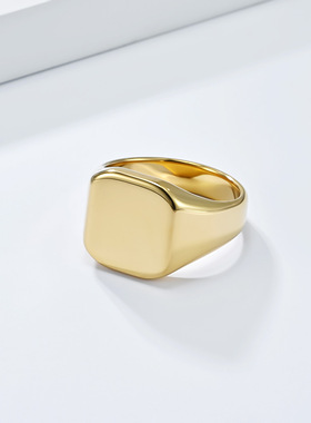 图案钨金扳指环ring首饰指环