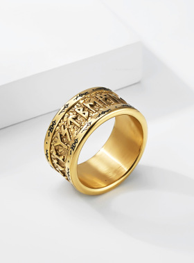 戒指卢恩符文ring文艺高级手饰品