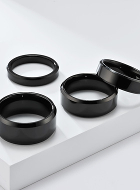 情侣对戒超宽男戒镜面钨钢戒指男
