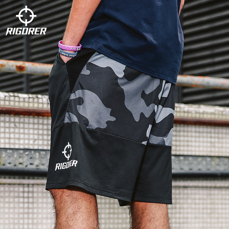 准者篮球训练短裤吸汗透气运动裤 准者壹战运动中长裤／短裤