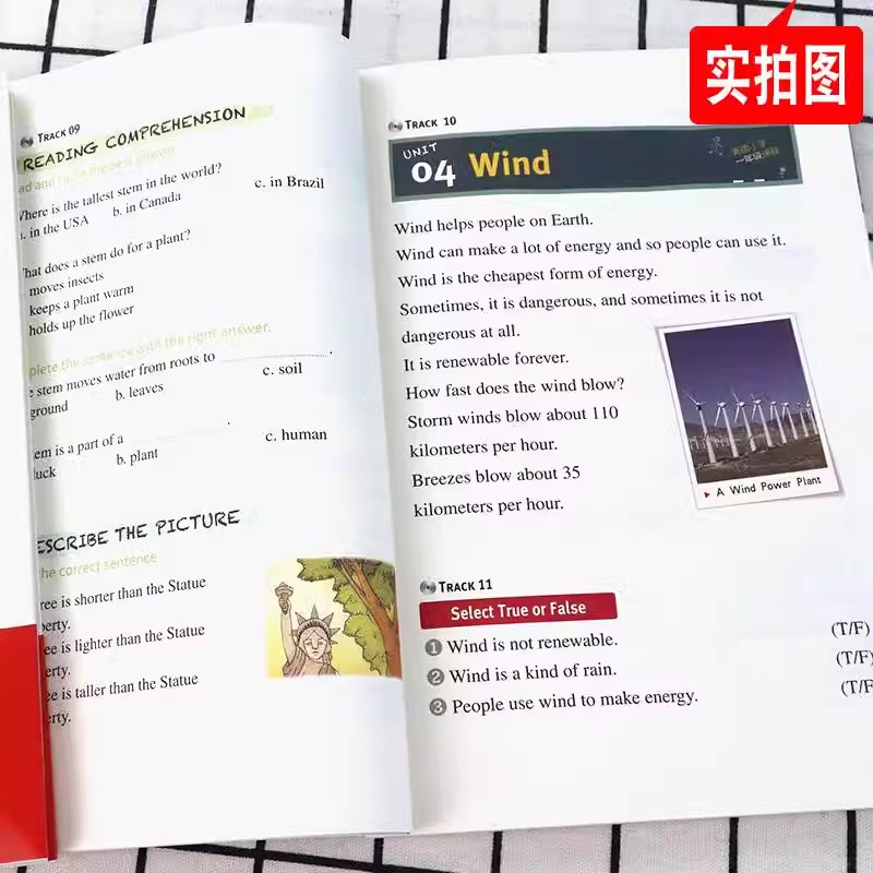 【官方直营】与美国小学生一起学英文全彩大字版1-6册套装 有趣的阅读系列1-2年级小学生英语课外读物美国幼儿文化 让孩子爱上英语