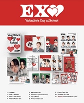 (Scheduled Follow-up Direct Mail) EXO 2024 Official desk calendar SG