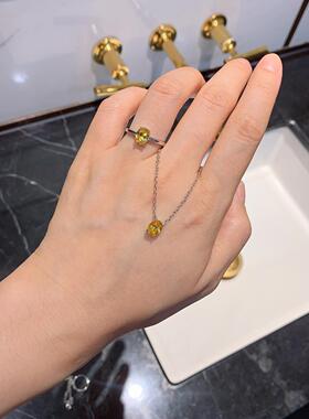 高级感珠宝直销彩宝款欧美流行