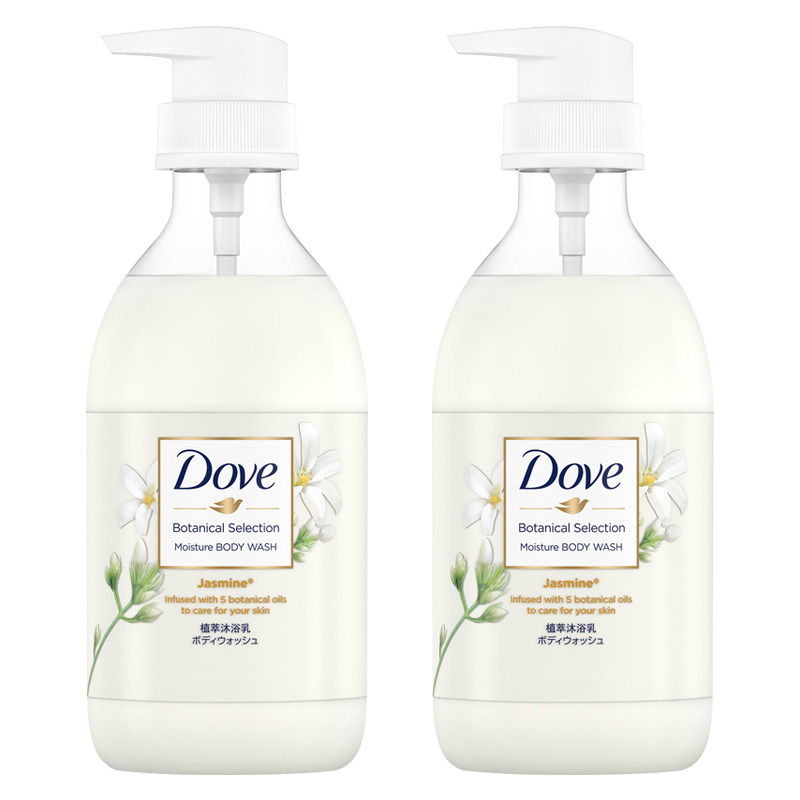 dove露植萃女茉莉玫瑰香体沐浴液 光合作用居家日用沐浴露