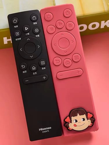 硅胶全包可爱海信vidda电视机遥控器保护套子外壳CN3A75加厚防摔 - 图1
