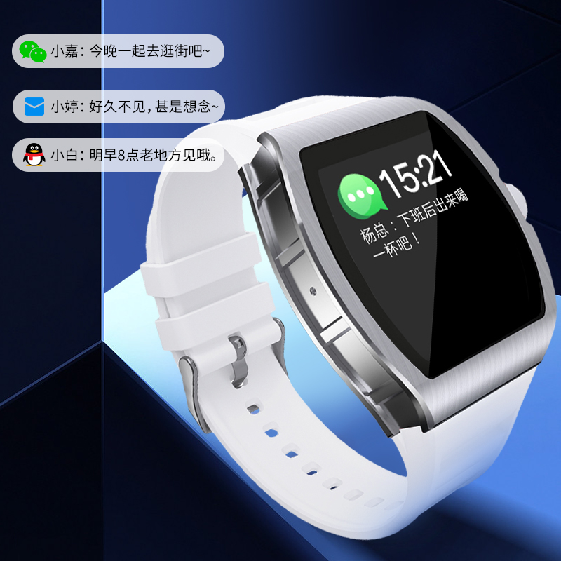ots旗舰店智能手表男士新款多功能华为vivo小米通用运动防水电子手表男0