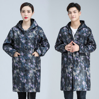 秋冬款家用防水防油防风加绒罩衣 大人厨房工作男女通用纽扣围裙,淘宝优惠券,粉丝福利购,淘宝优惠卷