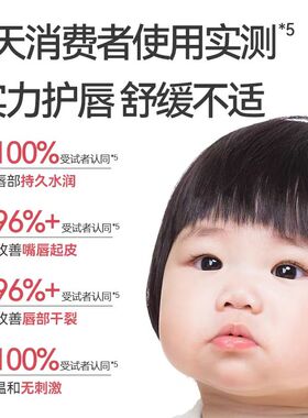 卡通冰淇淋润唇膏大童宝宝小学生初中生保湿滋润护唇膏官方正品
