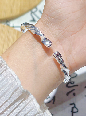 航达银匠足银999莫比乌斯手镯