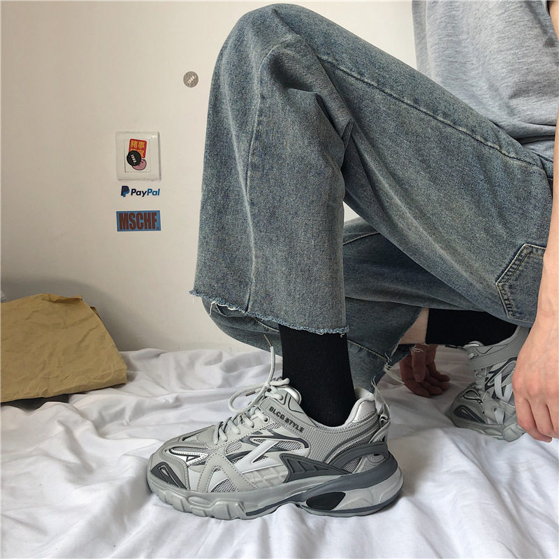 青岛福客来女鞋断码清仓港风男鞋ins潮流老爹鞋女街拍韩版ulzzang,淘宝优惠券,粉丝福利购,淘宝优惠卷