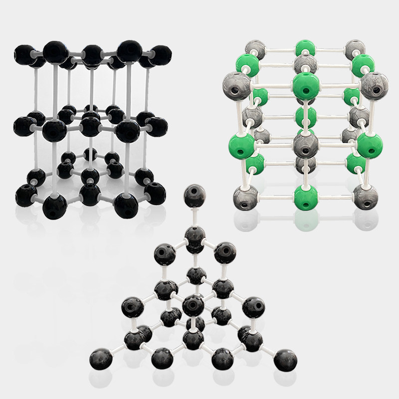 碳的同素异形体金刚石碳c60石墨氯化钠常见化学分子x晶体结构模型
