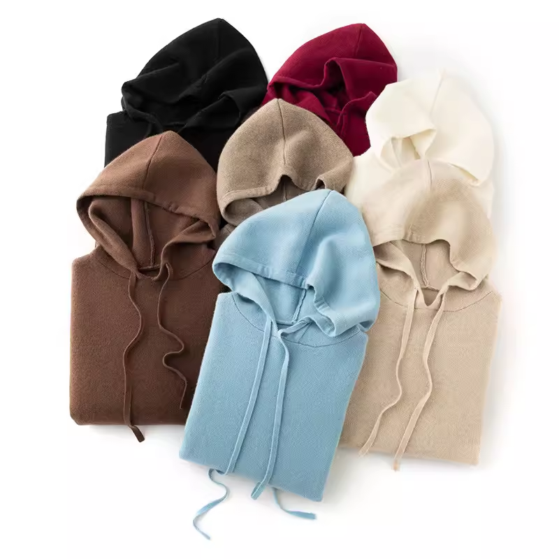 重磅推荐！稀有日本订单~四平针连帽羊绒衫女卫衣加厚毛衣女宽松,淘宝优惠券,粉丝福利购,淘宝优惠卷