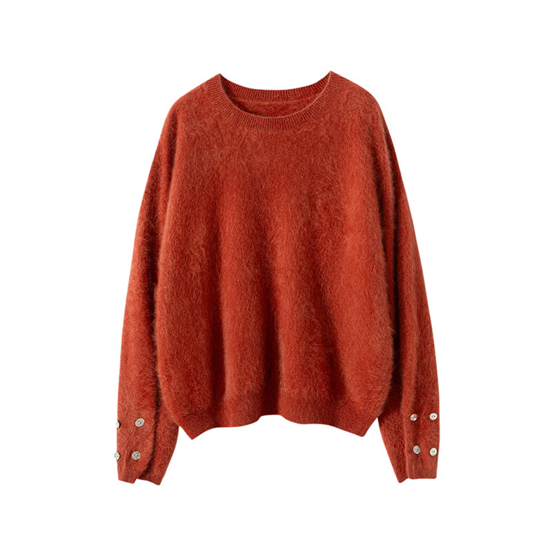 好穿百搭~2025年秋冬100%羊绒衫女针织打底衫新款圆领毛衣,淘宝优惠券,粉丝福利购,淘宝优惠卷