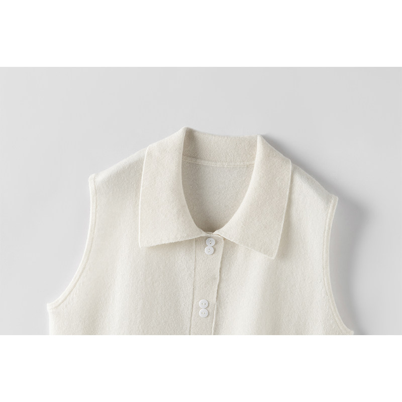 万搭单品！优雅格调~100%纯山羊绒衫女羊绒背心polo领毛衣,淘宝优惠券,粉丝福利购,淘宝优惠卷