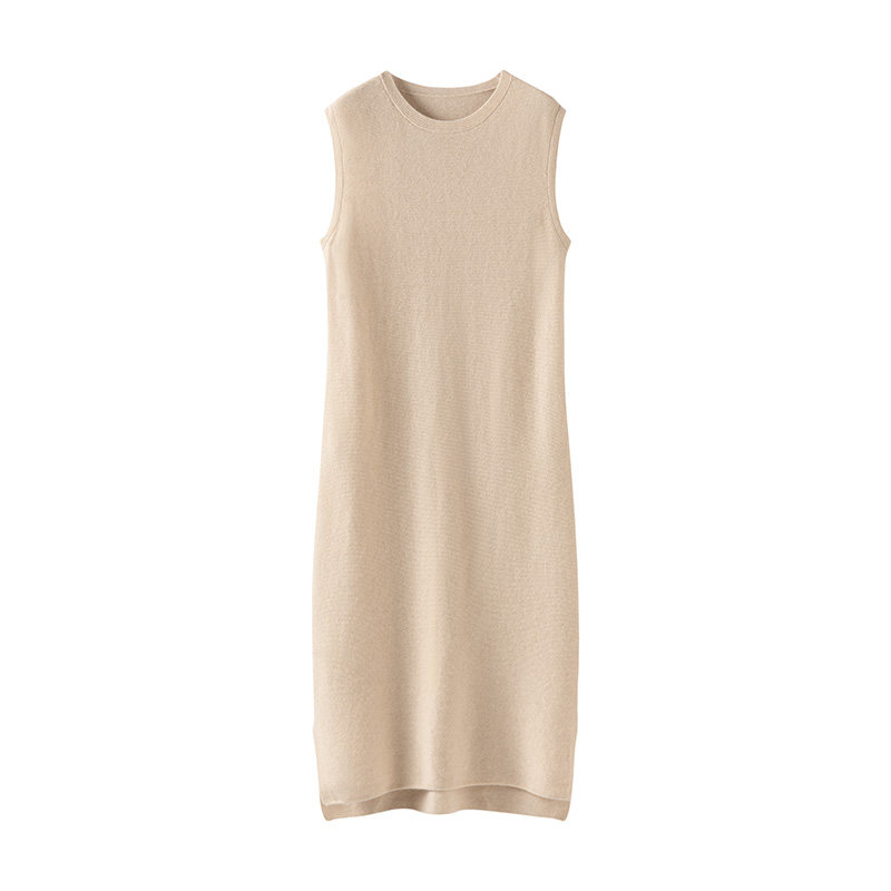 爱到灵魂深处！纯山羊绒衫女两件套秋冬纯色大开衫无袖长裙,淘宝优惠券,粉丝福利购,淘宝优惠卷