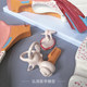 Multiple pieces of anatomical structure teaching model with amplified ear