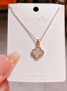 【厚金保色】18K精致贝壳花朵