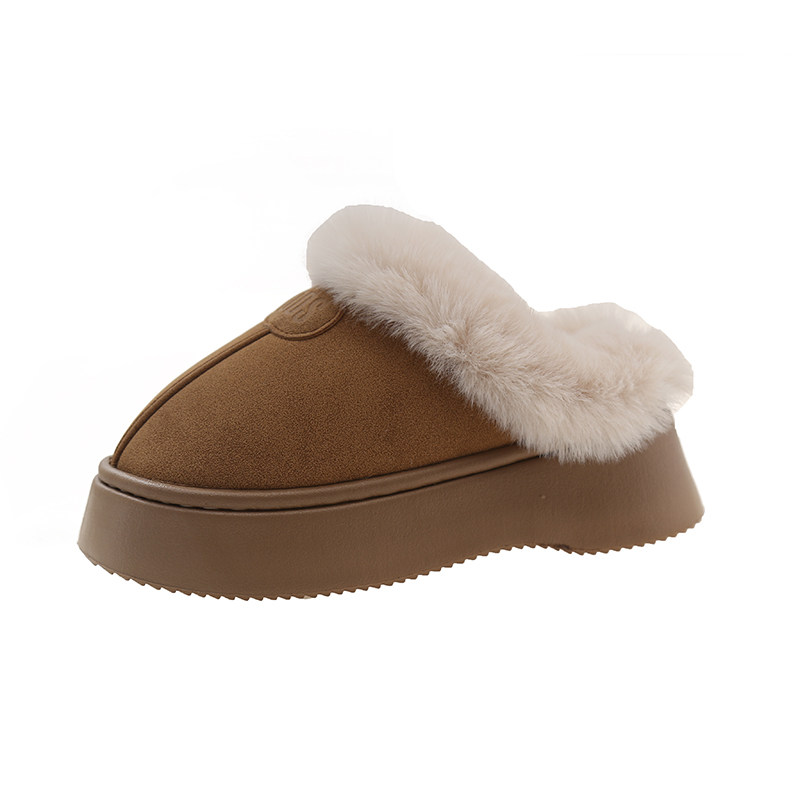 包头棉拖鞋女冬季外穿简约时尚加绒加厚保暖家居室内防滑厚底拖鞋,淘宝优惠券,粉丝福利购,淘宝优惠卷