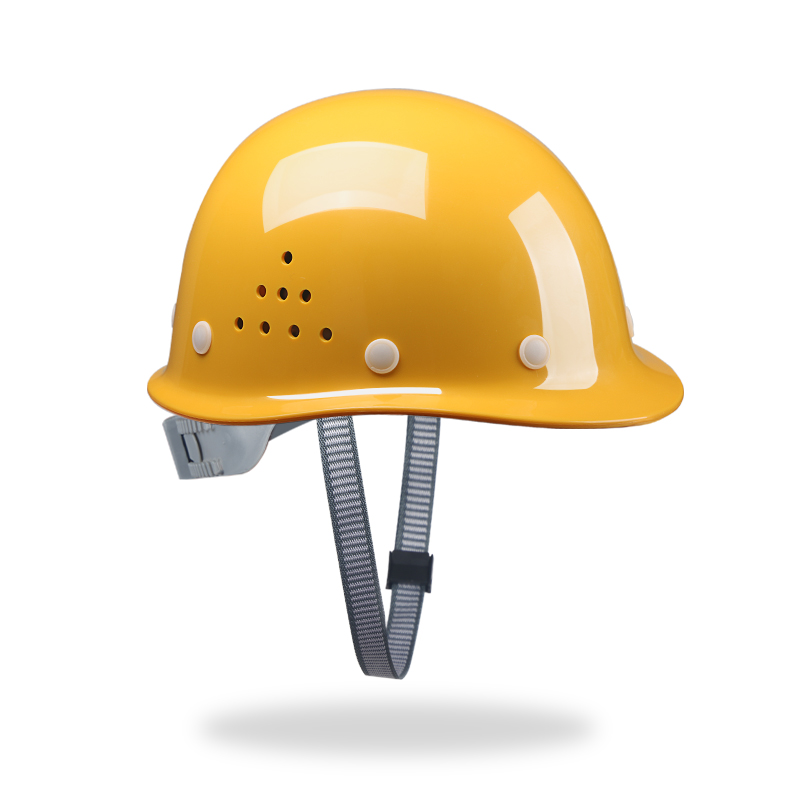 5只装安全帽男工地施工领导安全头盔国标加厚ABS透气定制logo印字-图3